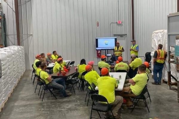 Malteurop staff at Winona, Minnesota plant.